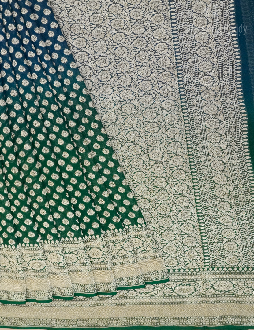 PURE BANARAS GEORGETTE KADDI-BG620