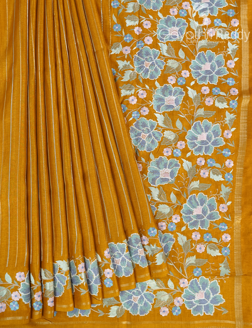 SEMI TUSSAR SAREE -ST1036