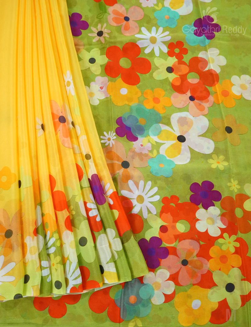 GEORGETTE PRINTED SAREE-PGP32