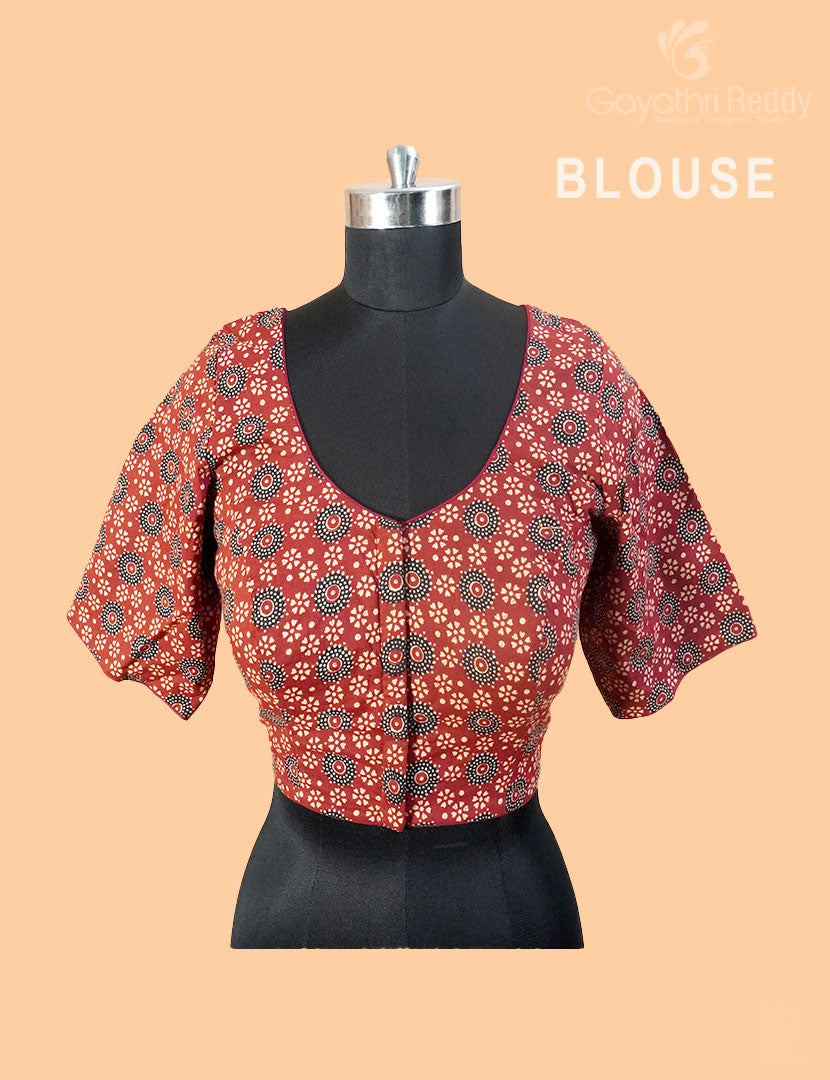 KALAMKARI COTTON BLOUSE-KCB11