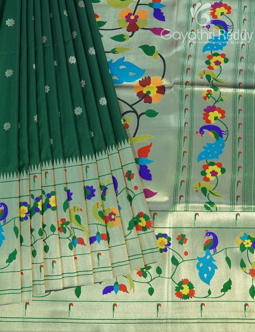 SEMI PAITHANI SAREE-SPS18