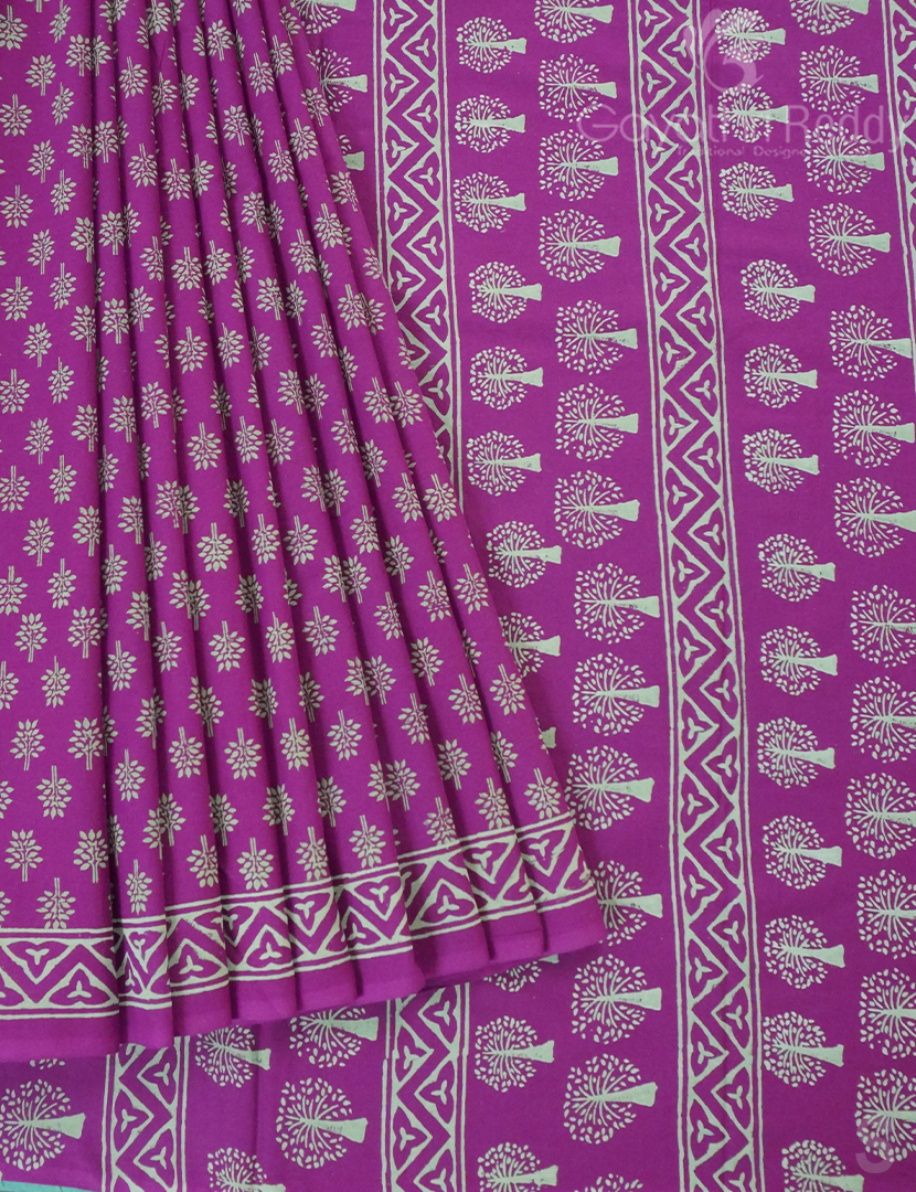 COTTON PRINTED SAREES-CP3