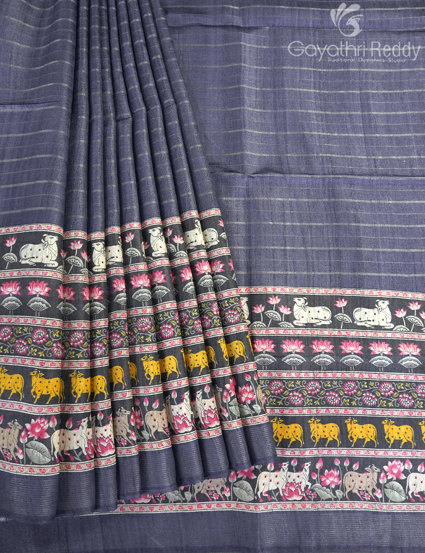 PURE DESI TUSSAR SILK-TS1527