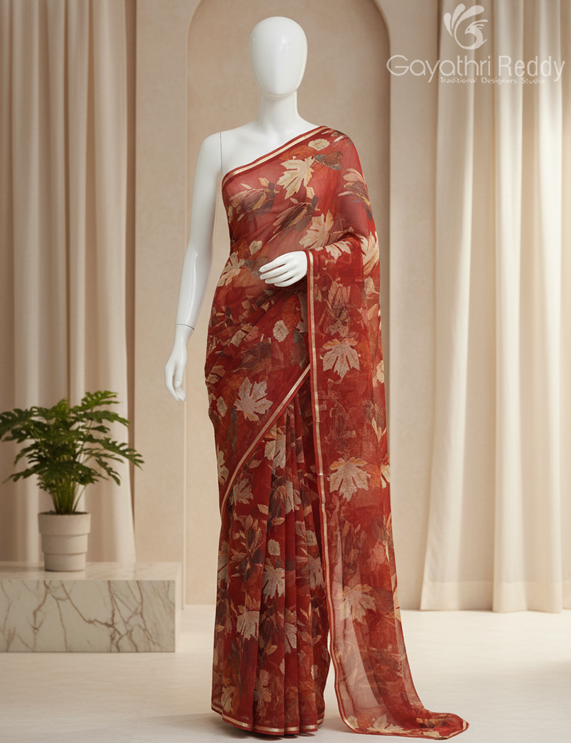 CHIFFON SAREE-SH678
