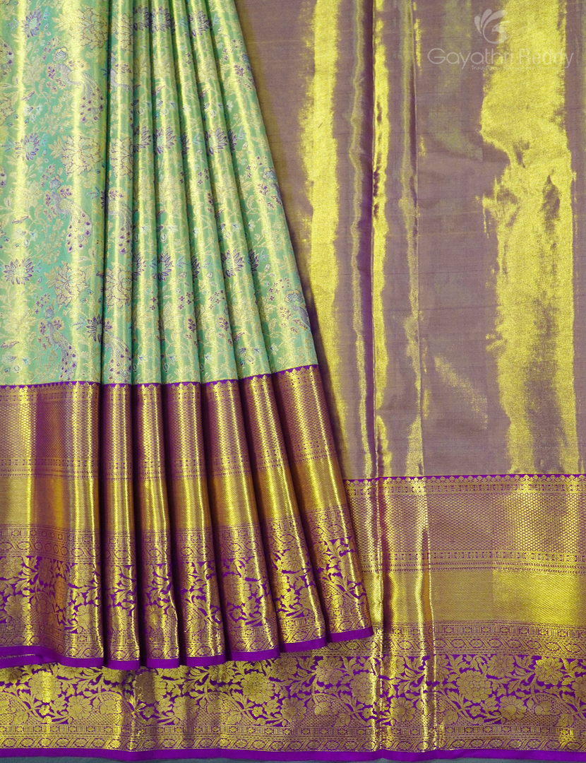 PURE KANCHI PATTU PAVADA(FREE SIZE)-KPL815