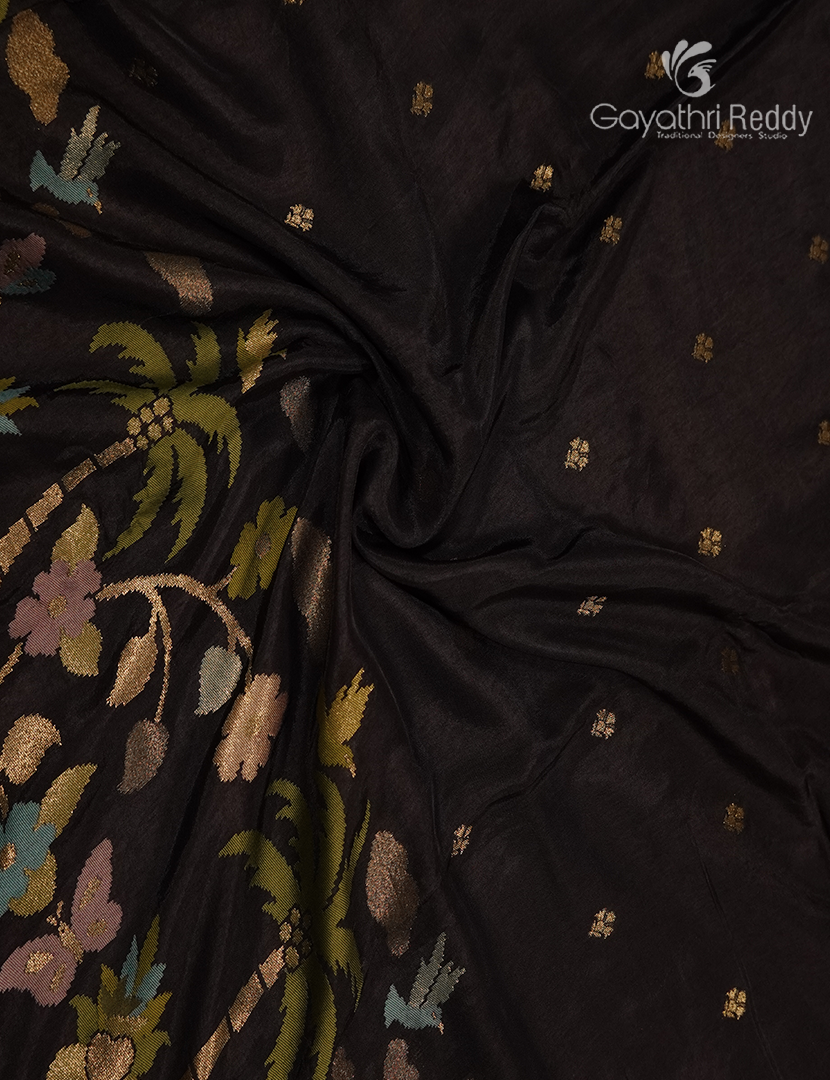 Pure Satin Silk Saree-PST24