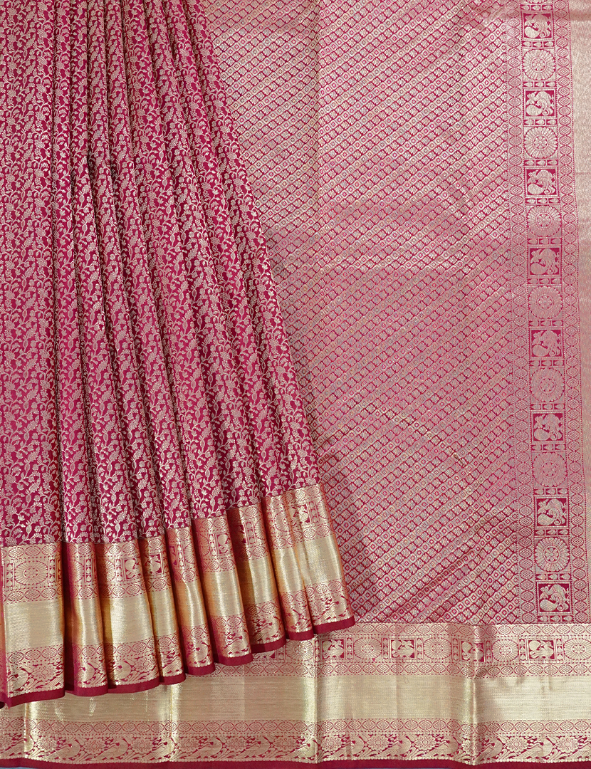 PURE KANCHI VINTAGE SAREE-PKV128