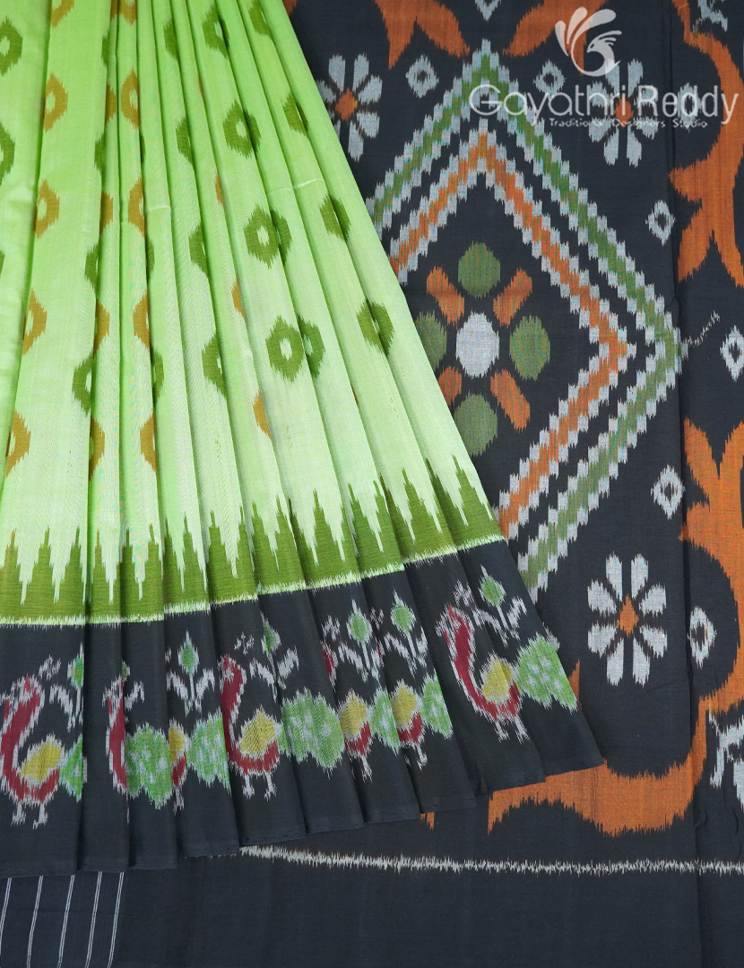 PURE IKKAT COTTON (H.L) SAREE-IKC1068