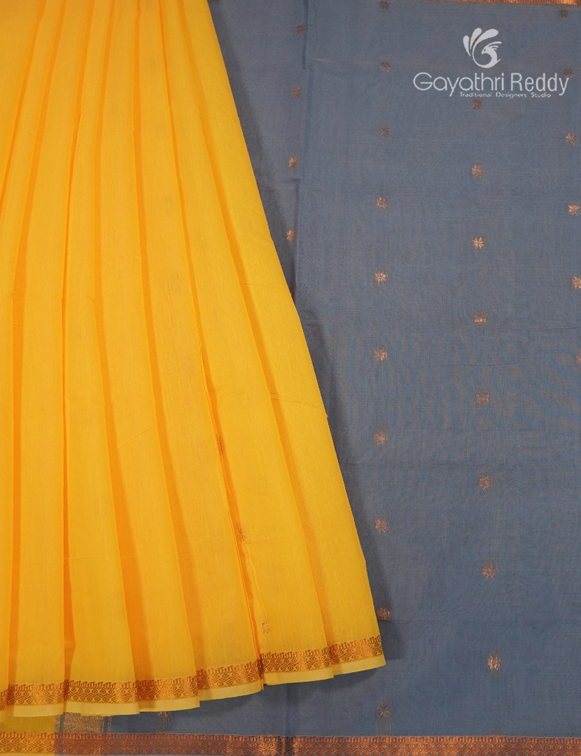 Sico Saree in Yellow and Green