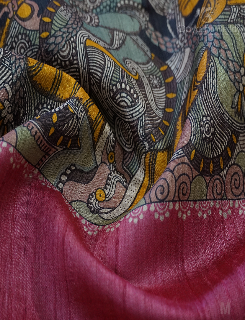 PURE DESI TUSSAR SILK-TS1378