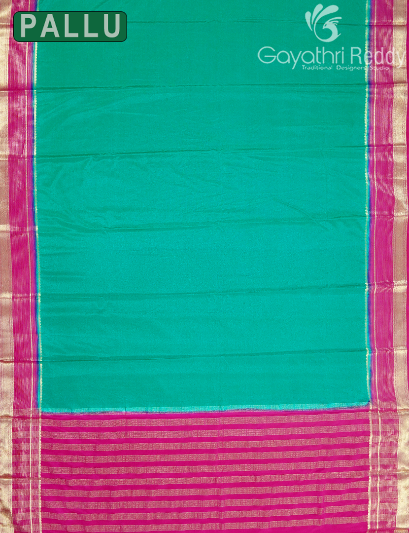 SEMI MYSORE CRAPE SAREE-SMC381