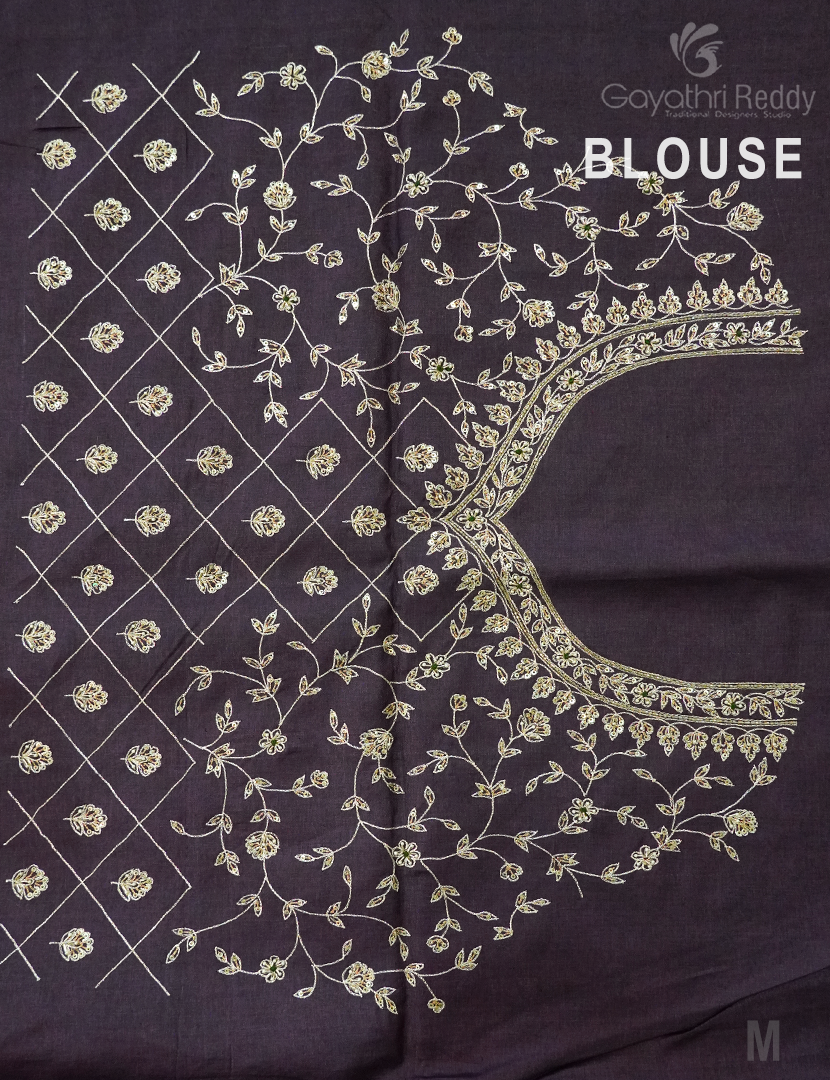 PURE TUSSAR AARI WORK-TS1348