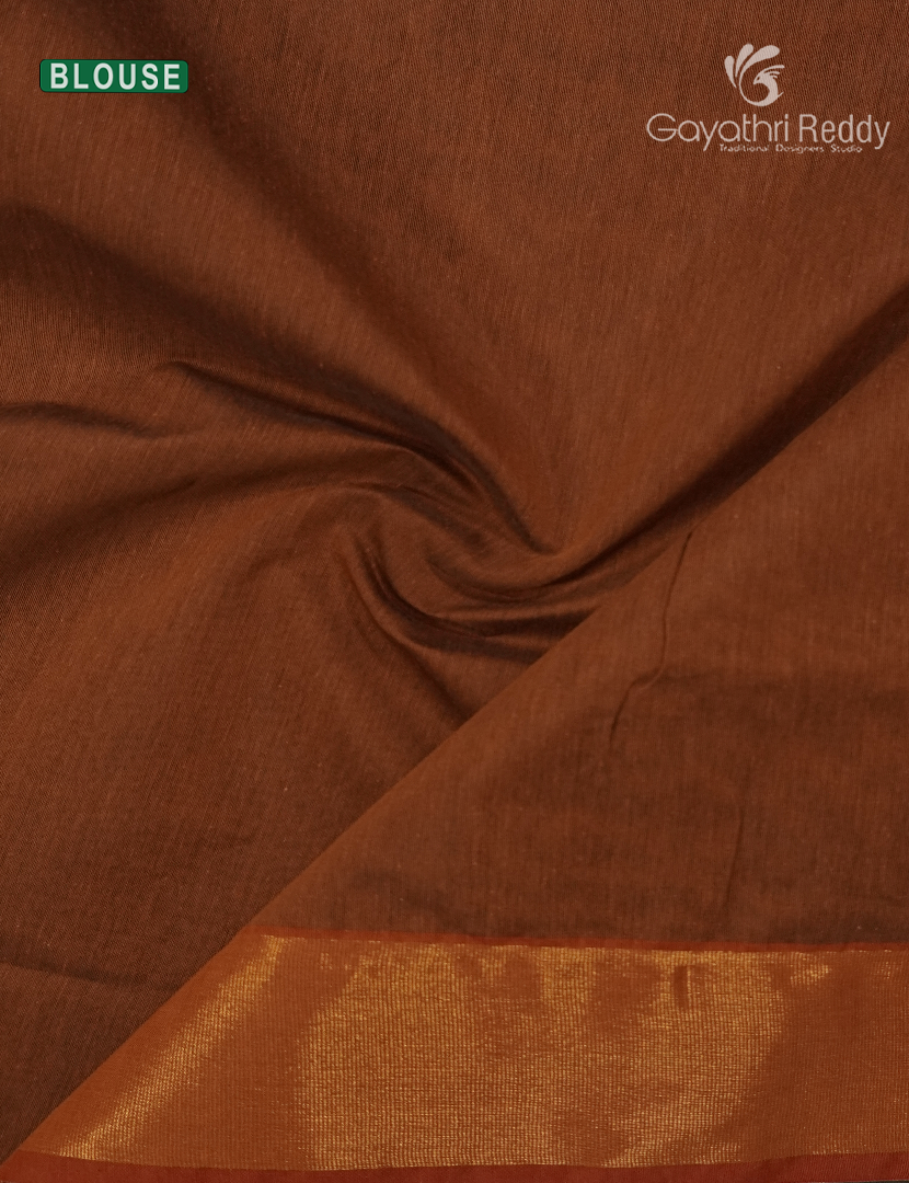 Semi Ikat Sico Saree in Mustard