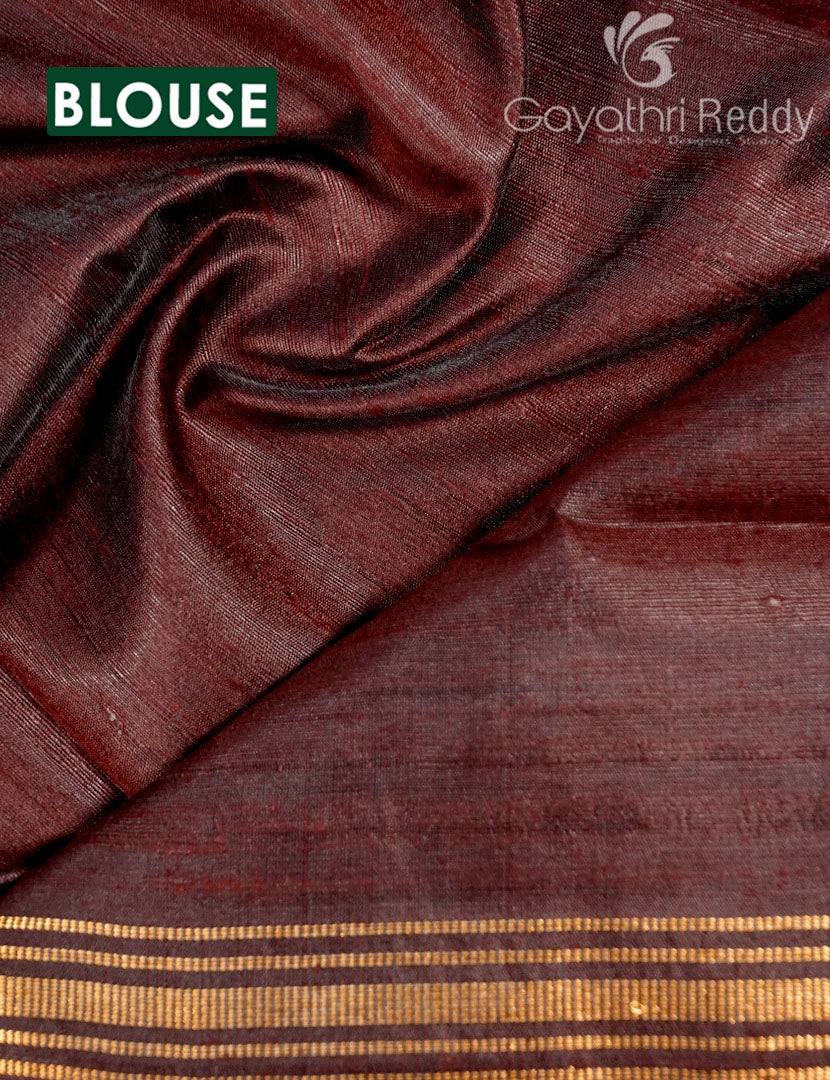 PURE KHADI PATTU SAREE-KHP1325