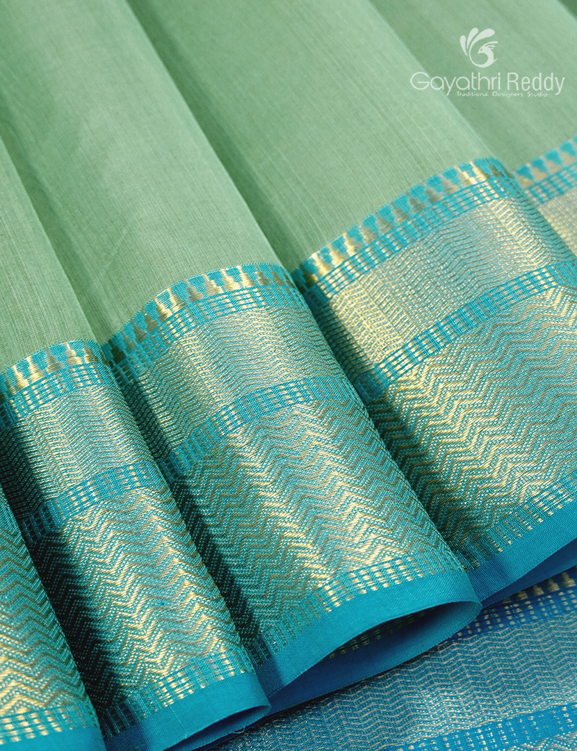 PURE CHANDERI BUTTA SAREES -CPS1201