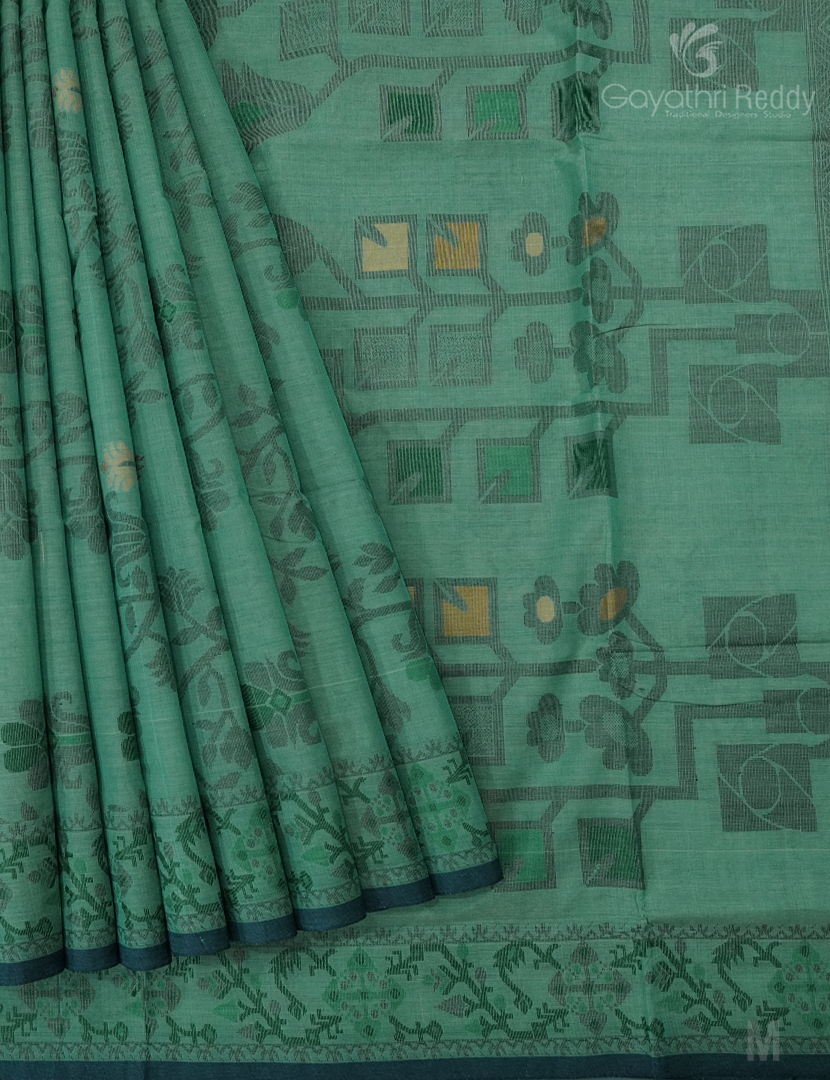 JAMDANI COTTON(WITHOUT BLOUSE)-JMC441