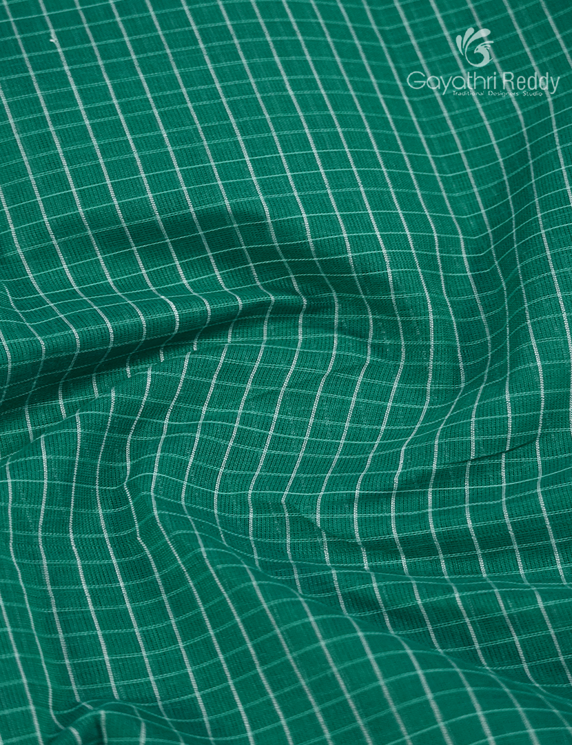 Pure Gadwal Cotton Saree-GGC1628