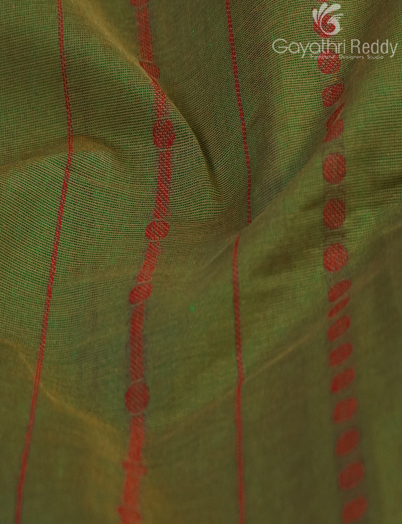 PURE KANCHI COTTON RICH PALLU-KC3084