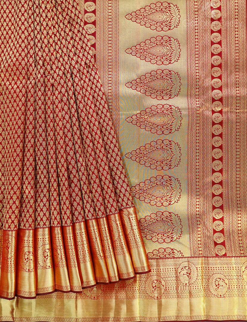 PURE KANCHI VINTAGE SAREE-PKV129