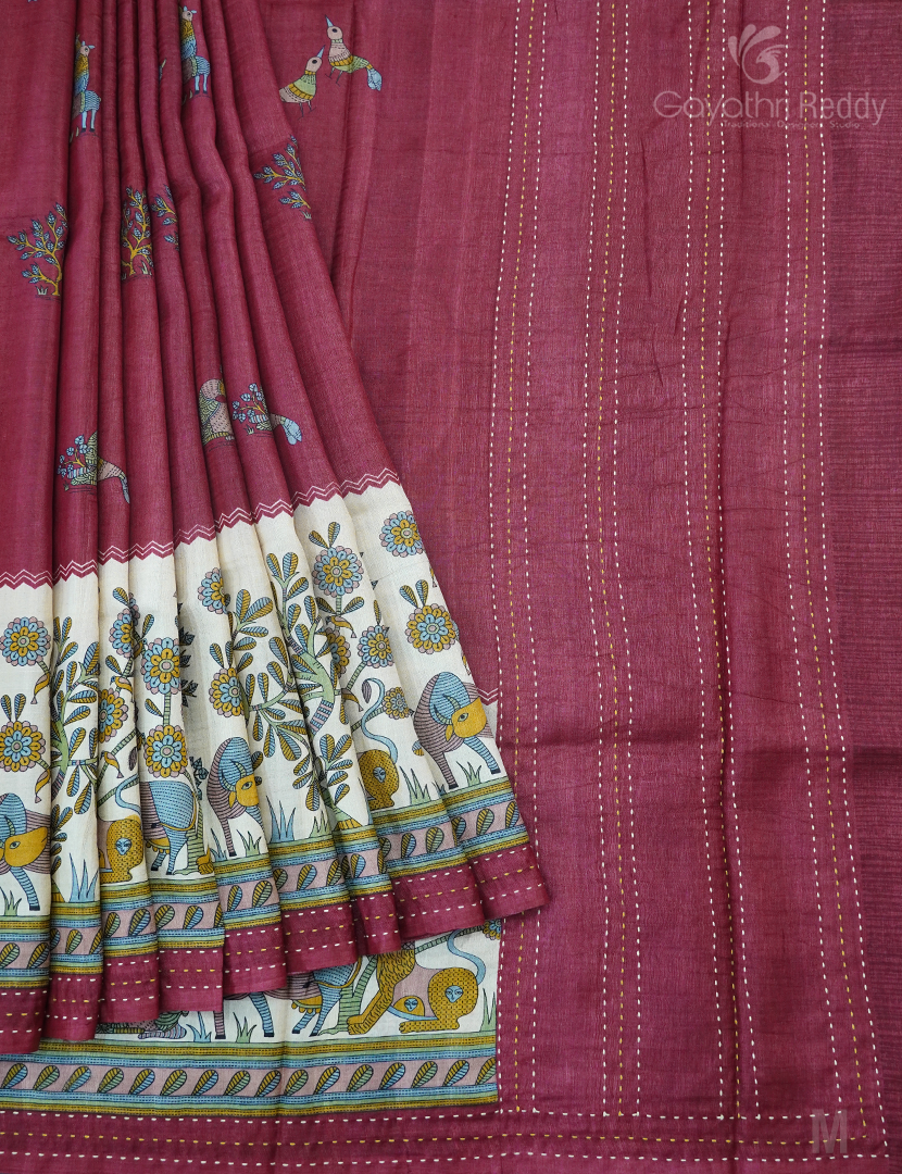 PURE DESI TUSSAR KANTA WORK-TS1410