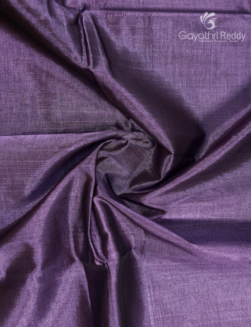 Pure Mangalagiri Langa Voni Set in Lavender