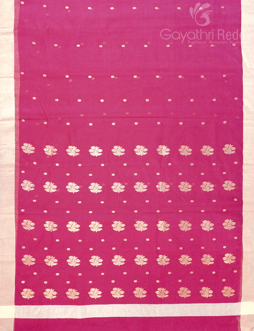 PURE CHANDERI SICO SAREE-PCS665