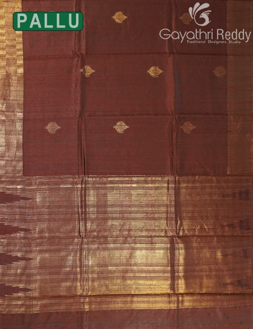 PURE KHADI PATTU SAREE-KHP1297
