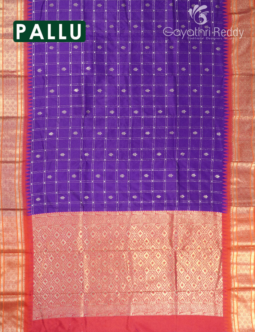 SEMI KATAN SAREE-SKN174