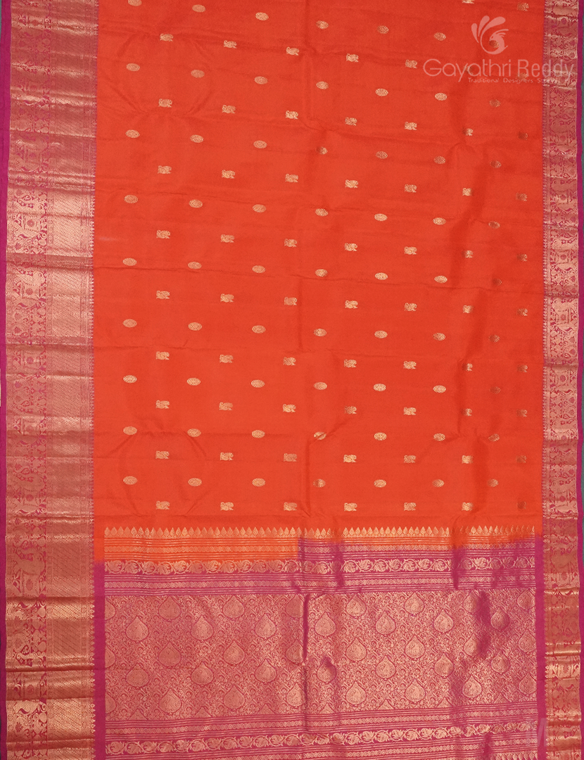 PURE KANCHI PATTU MEDIUM BORDER-KP7789