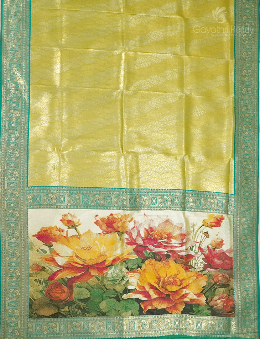 SEMI PATTU SAREE(DIGITAL PALLU)-SP1041