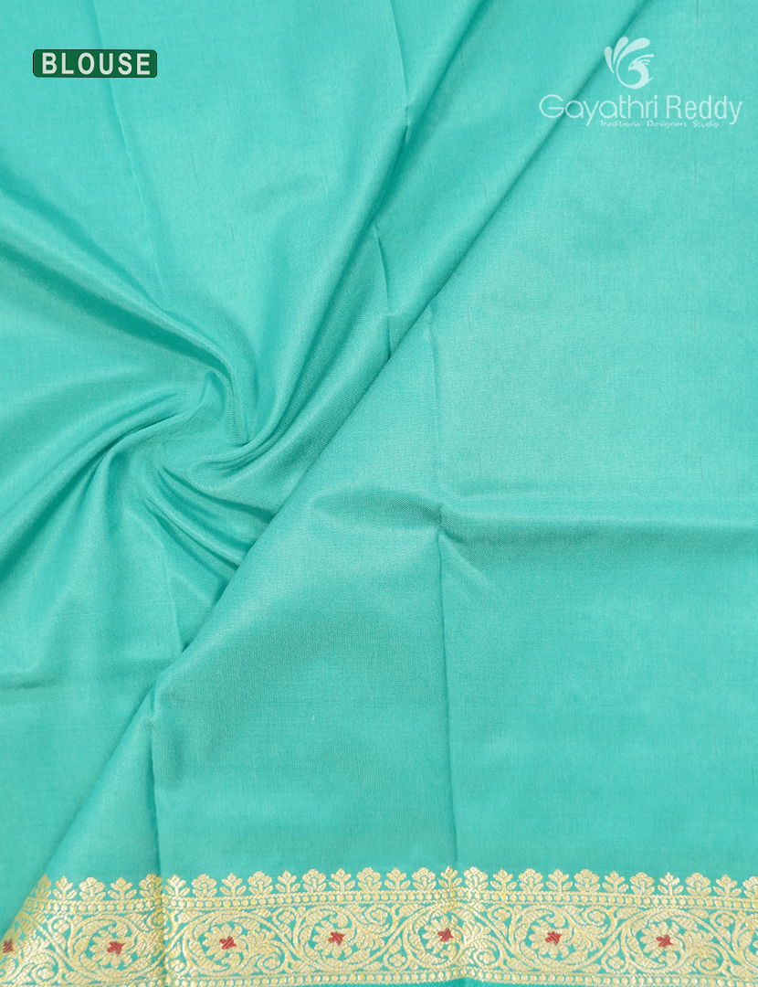 Semi Katan Silk Sare in Mauve Pink
