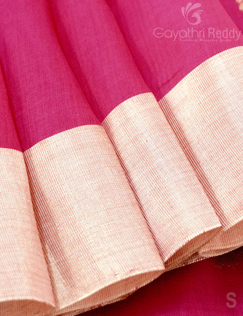PURE CHANDERI SICO SAREE-PCS665
