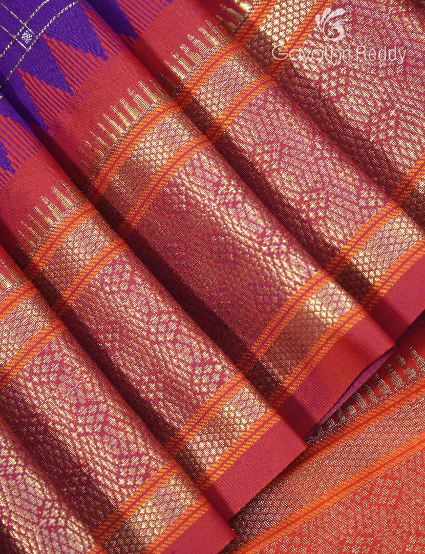 SEMI KATAN SAREE-SKN174
