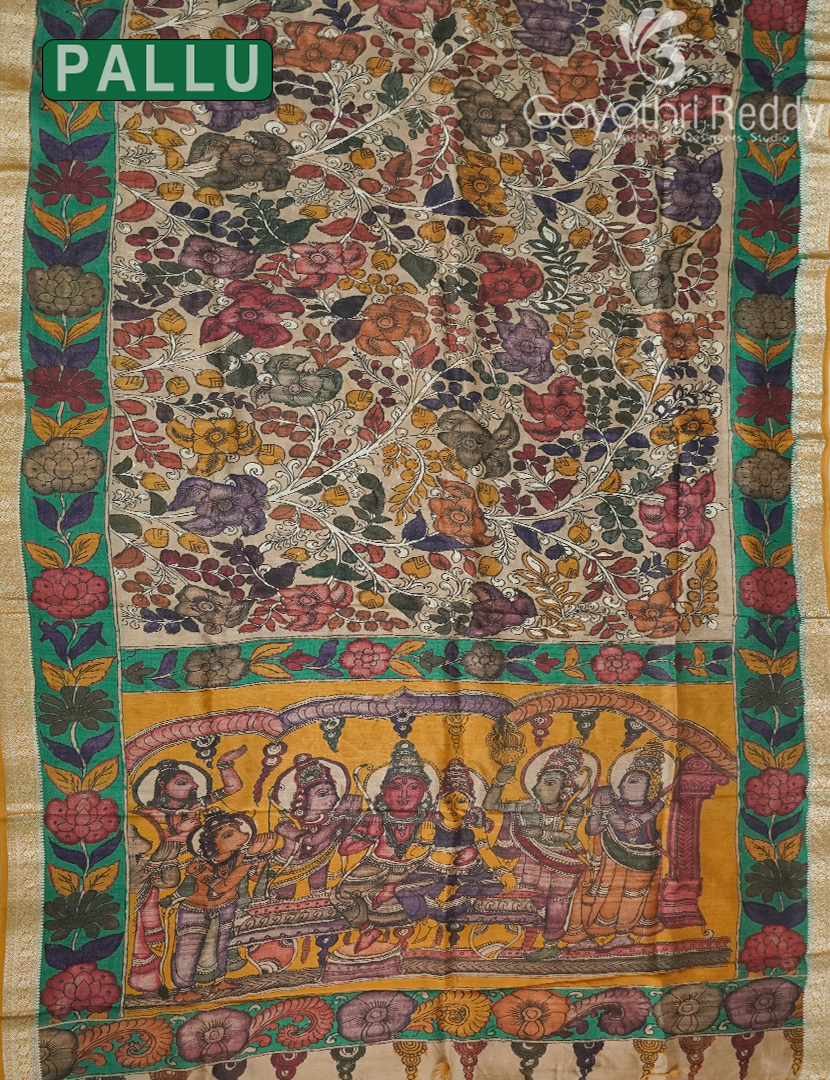 SEMI TUSSAR SAREE-ST1099