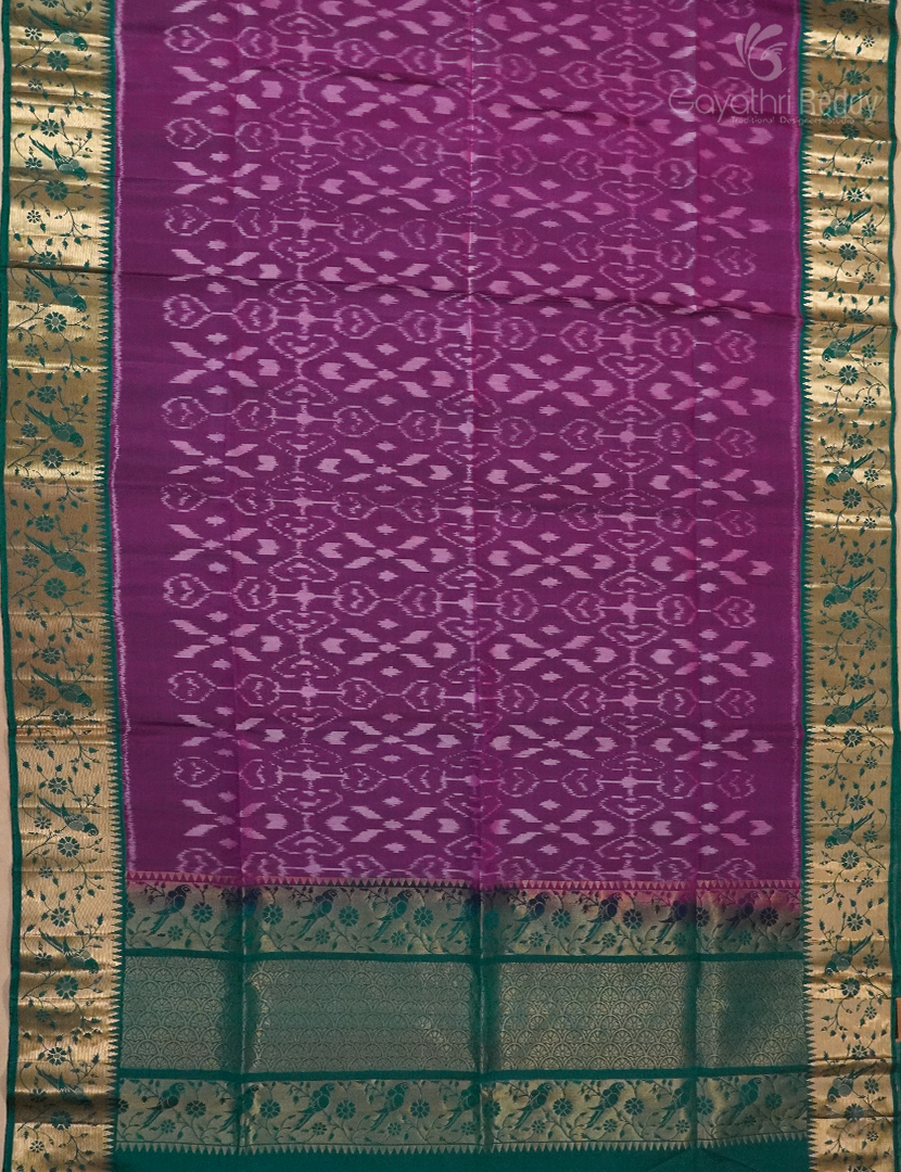 PURE KANCHI IKKAT PATTU-IP640