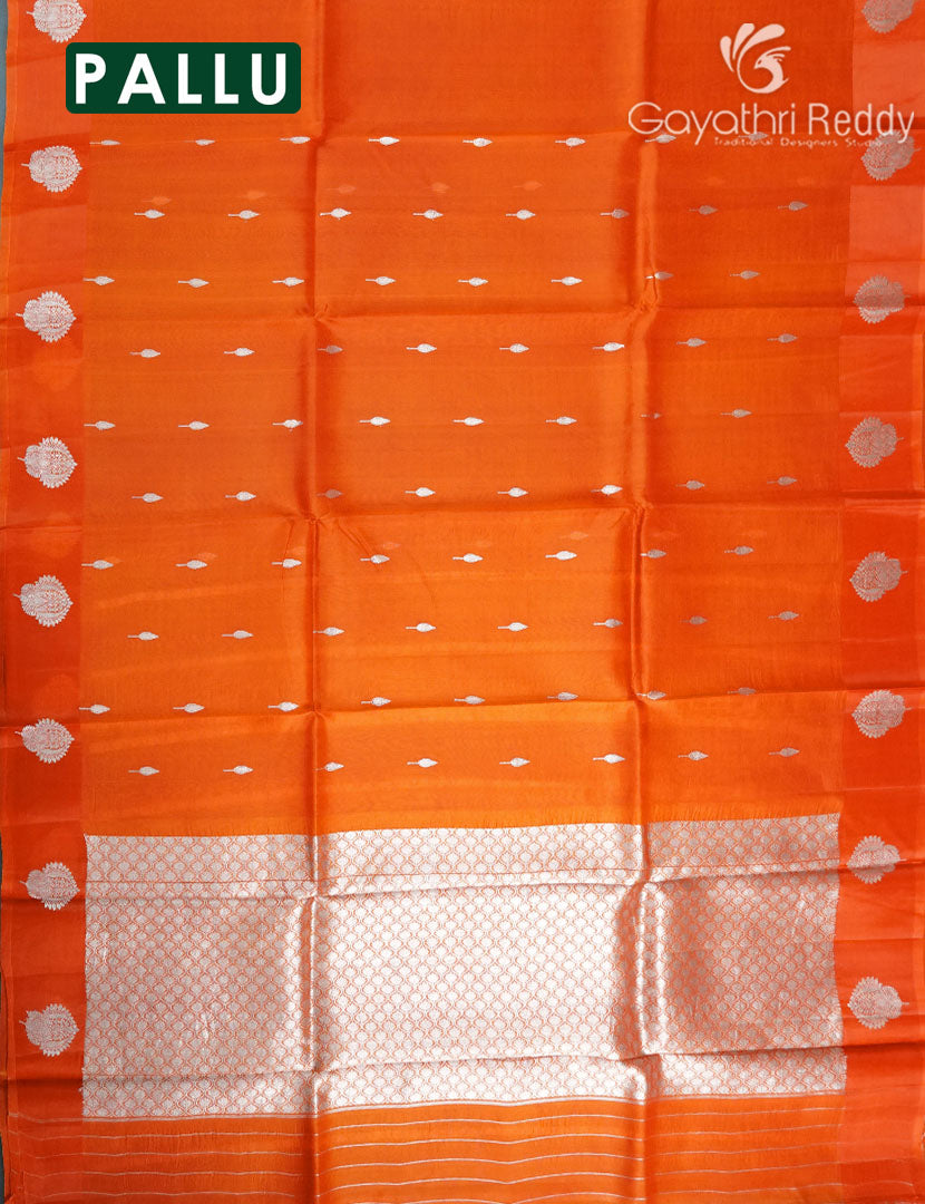 PURE BANARAS KORA SILK-BKS135
