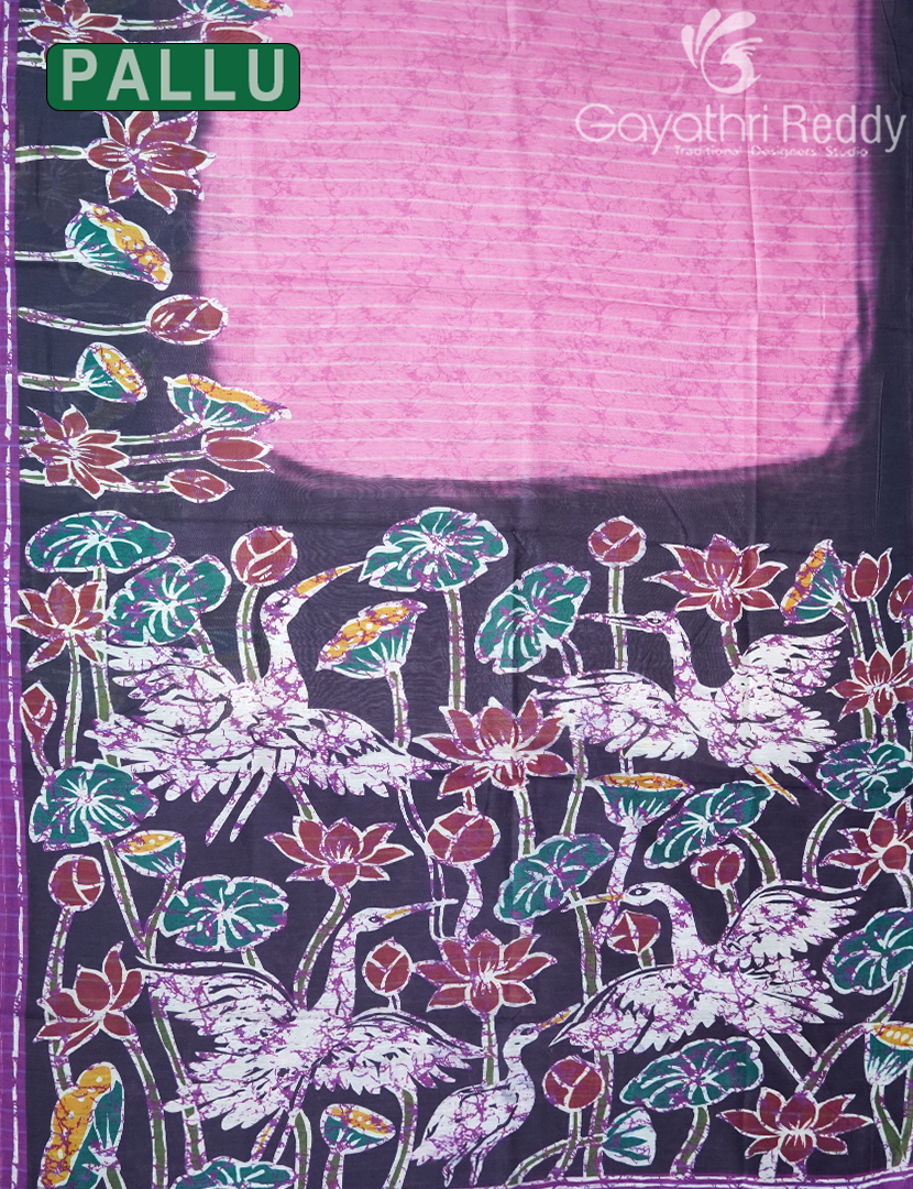 CHANDERI SILK SAREE-CPS1135