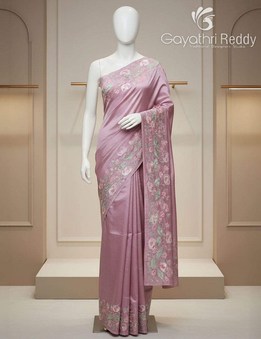 SEMI DUPION SILK WORK-SDSW5