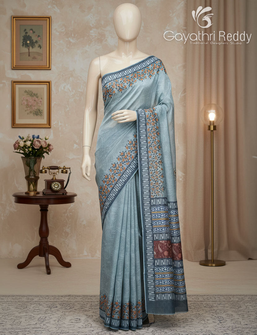 CHANDERI SILK SAREE-CPS1093