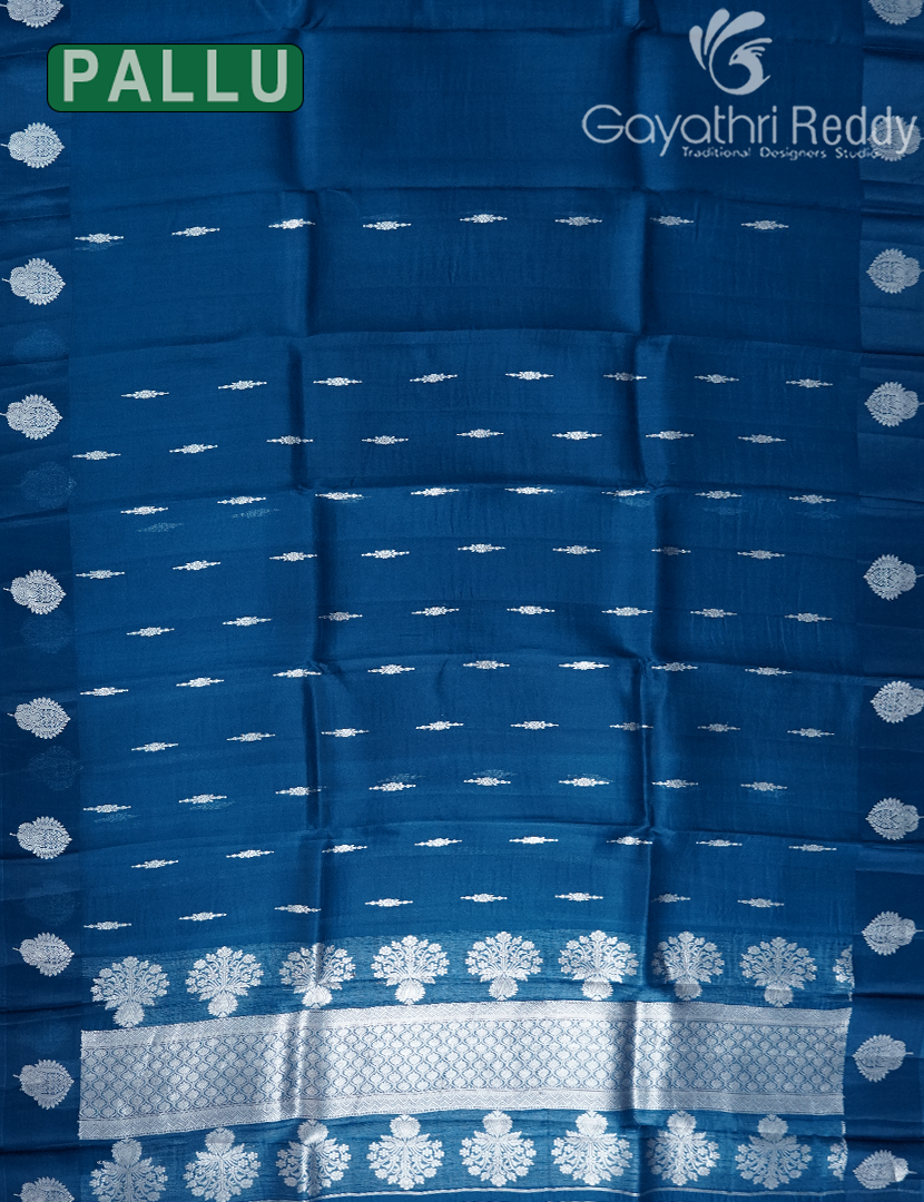 PURE BANARAS KORA SILK-BKS112