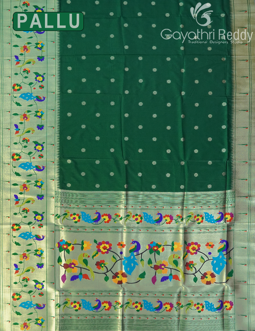 SEMI PAITHANI SAREE-SPS18