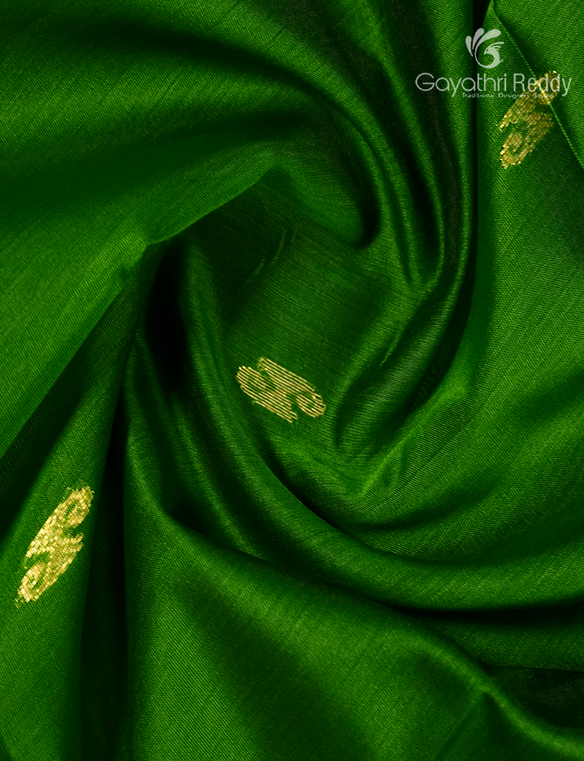 PURE CHANDERI BUTTA SAREES -CPS1202