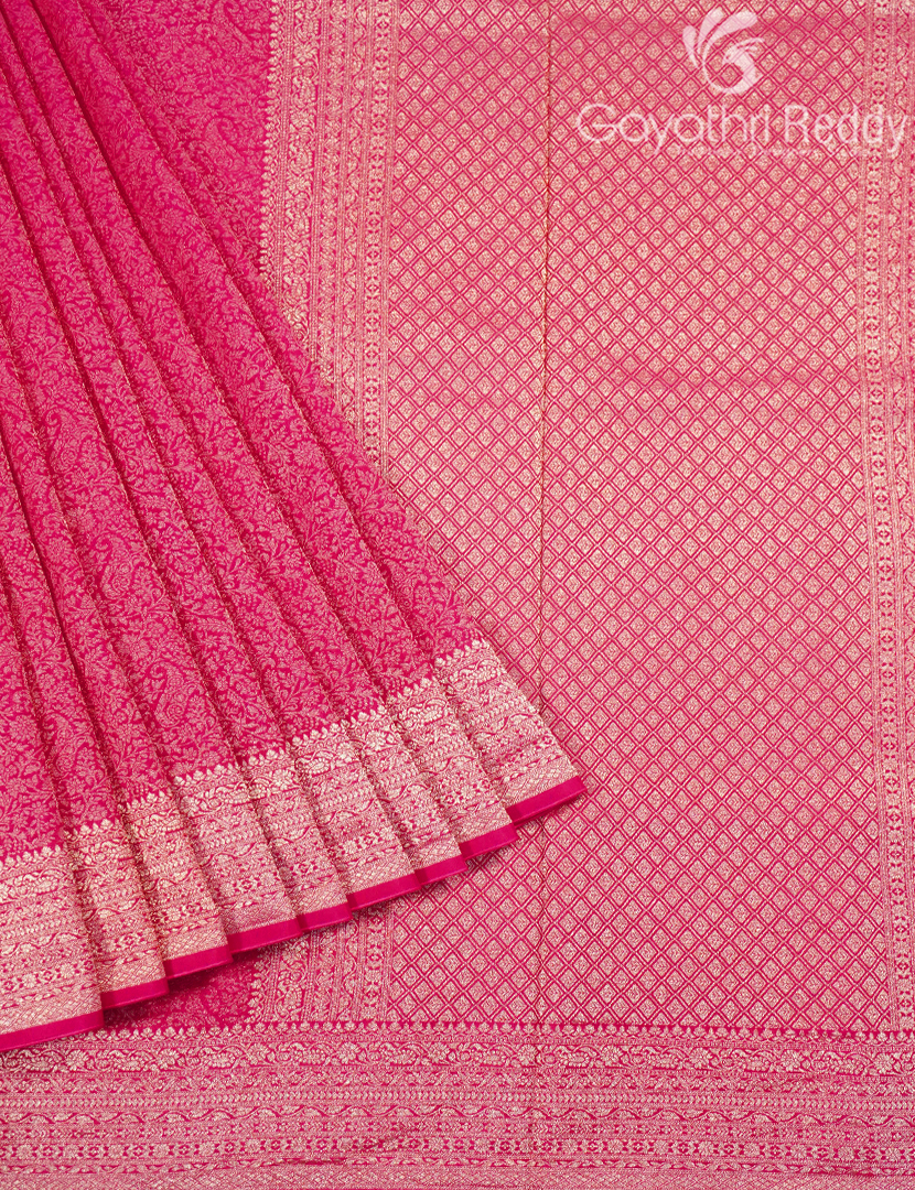 MYSORE CREPE BROCADE SAREE-MCB37