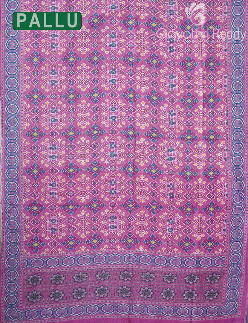 CHANDERI SILK SAREE-CPS1100