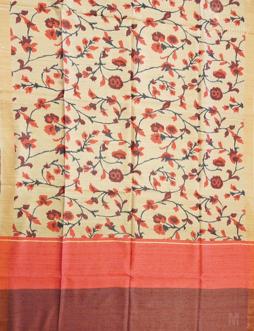 PURE DESI TUSSAR SILK-TS1343