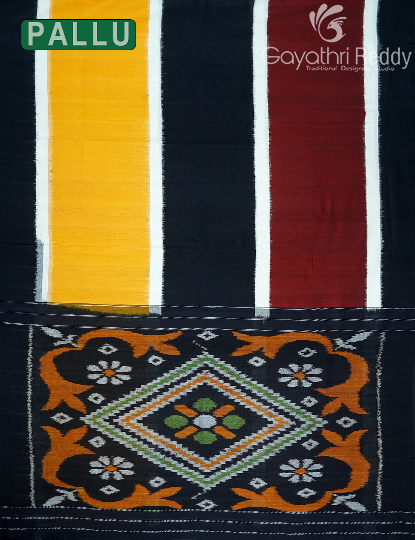 PURE IKKAT COTTON (H.L) SAREE-IKC1070
