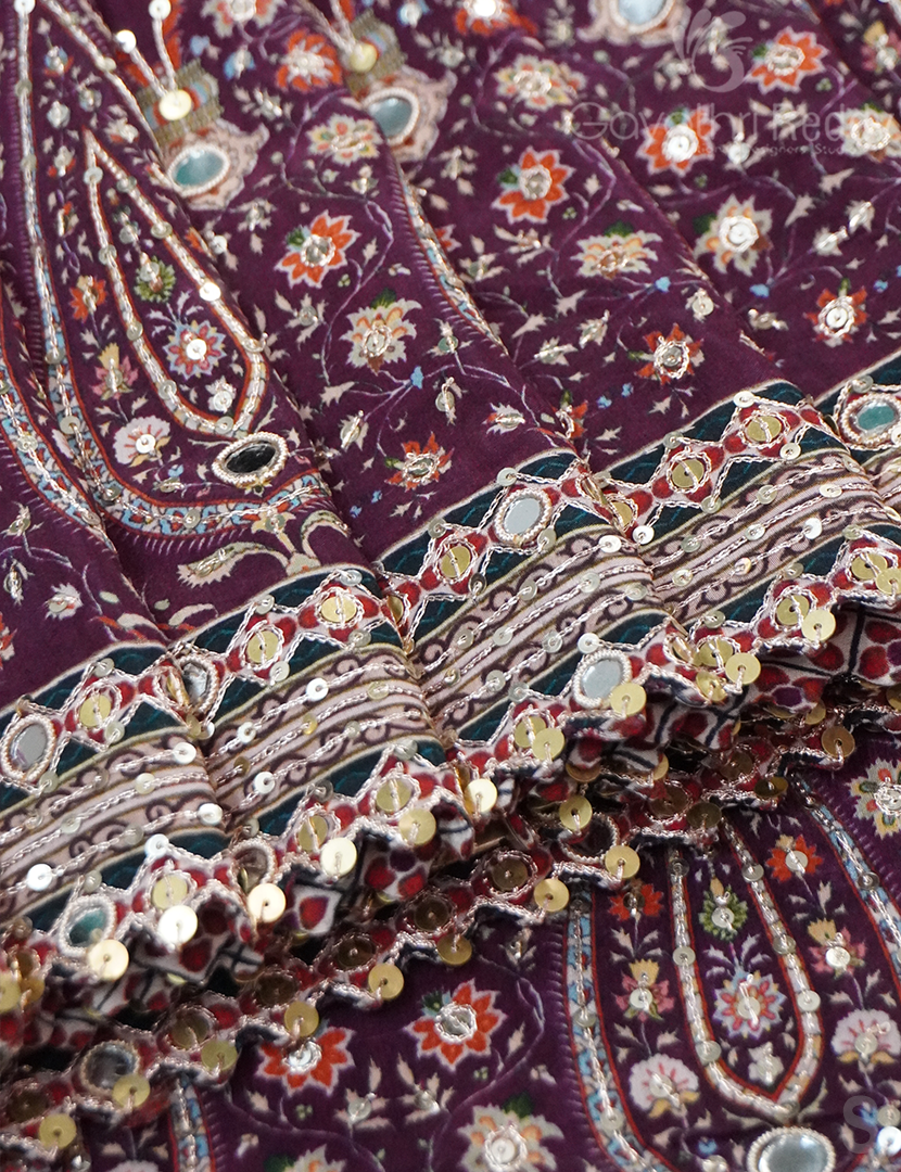 PURE CRAPE SILK FANCY-CSPF9