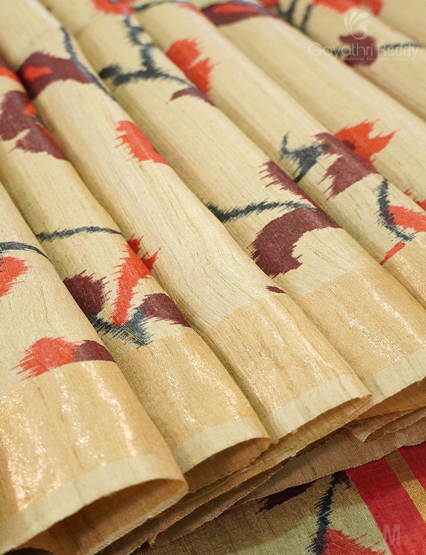 PURE DESI TUSSAR SILK-TS1343