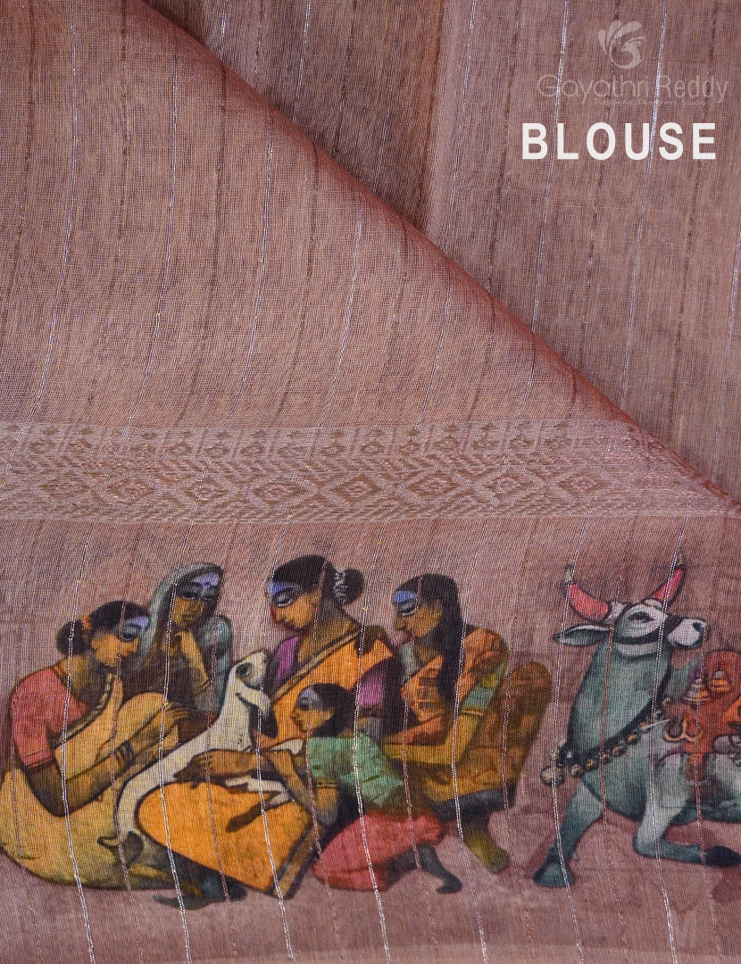 PURE DESI TUSSAR KANTA WORK-TS1411