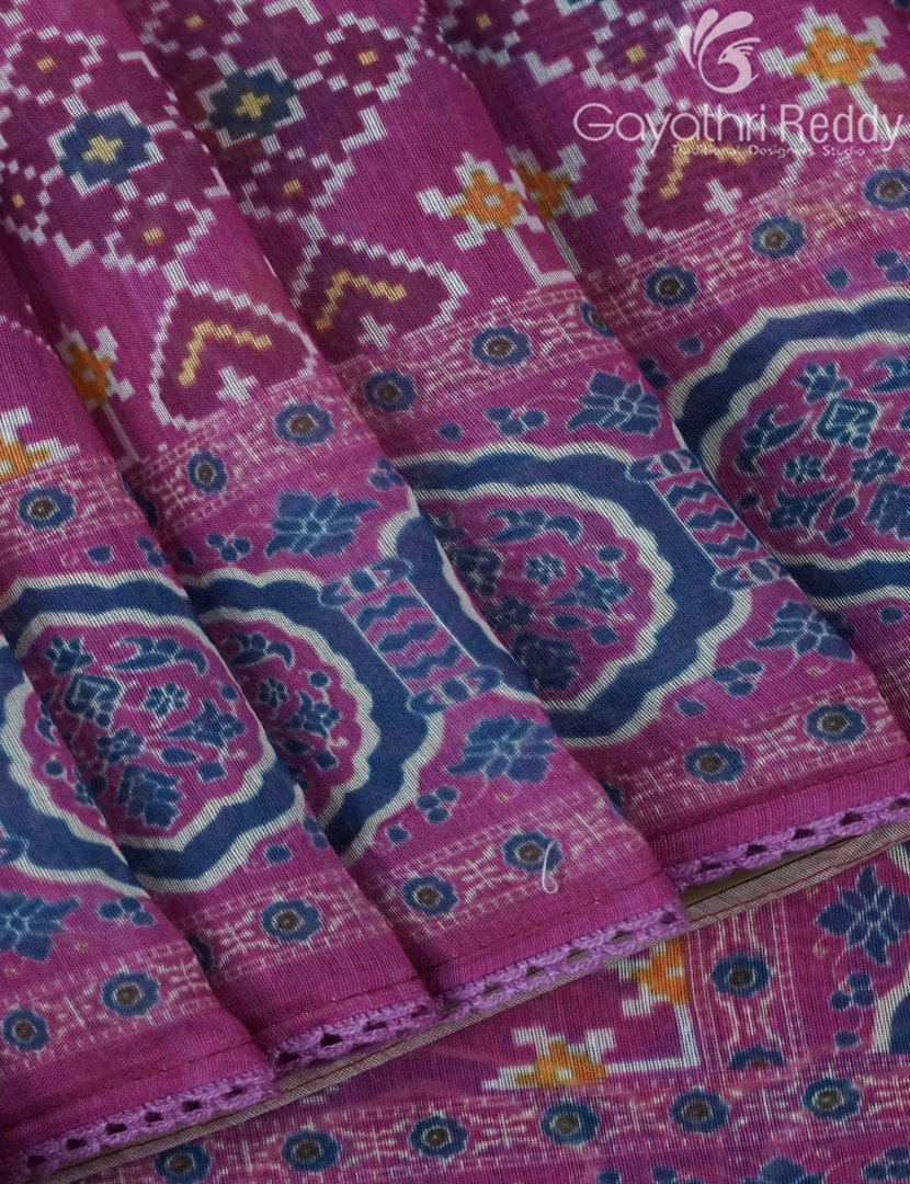 CHANDERI SILK SAREE-CPS1100